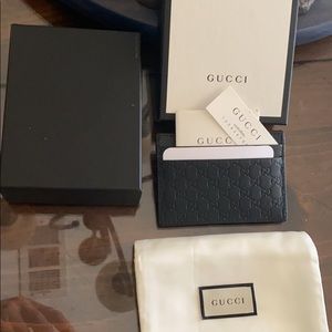 Gucci card holder men’s
